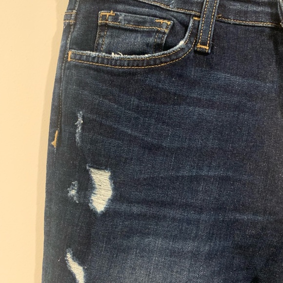 Flying monkey rippped hem skinny jeans 27 - Picture 5 of 6